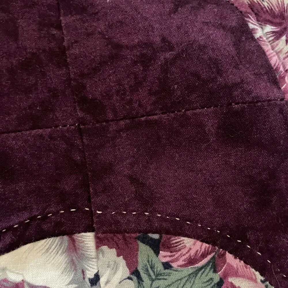 Heirloom Hand Stitched Amish Quilt, Stunning Vintage Heritage, Antique XL King - Picture 12 of 16